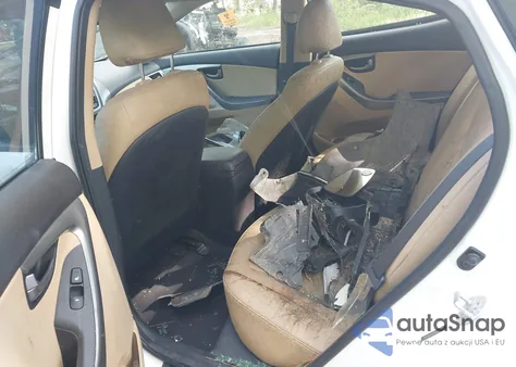 2013 Hyundai Elantra Limited z USA, uszkodzony, nr VIN 5NPDH4AEXDH283513